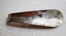 Régi acél cipőkanál 15,5 cm