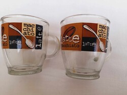 Cappuccinó-s üveg poharak