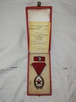 Munka érdemrend szalagsávval 1969. Március 15. i dátummal   P2