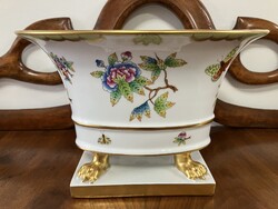 HERENDI PORCELÁN VIKTÓRIA MINTÁS OROSZLÁNKÖRMÖS KASPÓ