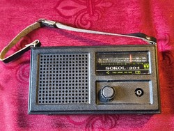 Retro Sokol-304 rádió