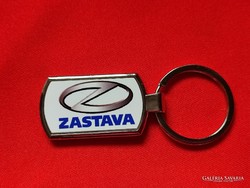 ZASTAVA FÉM KULCSTARTÓ