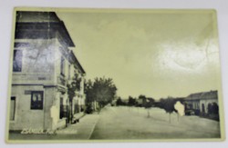 Régi  képeslap, Zsámbék piactér 1960 körül