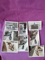 Fénykép. Régi, retro fotók kis motorkerékpárok.