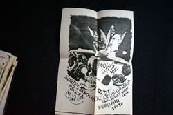Szirtes János , Beke László , Gaál József , plakát , Bercsényi 28-30 1983 , szórólap