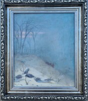 Olgyai Viktor (1870 - 1929) : Lovas a hegyoldalban