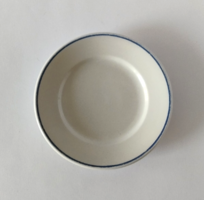 RETRO MENZÁS KÉK PEREMES ZSOLNAY PORCELÁN SÜTIS,SZENDVICSES TÁNYÉR,PÓTLÁSNAK