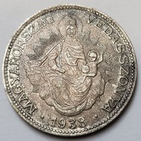Ezüst 2 Pengő 1938