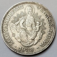 Ezüst 2 Pengő 1938