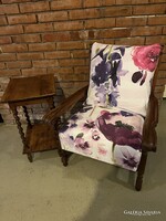 Restaurált koloniál fotel