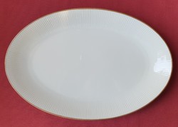 Winterling Marktleuthen Bavaria német porcelán tálaló tál tányér arany széllel
