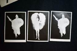 Gémes Péter Vándorévek kiállítása Műcsarnok , 1986 , szórólap , meghívó