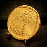 Israel 10 agorot, 5729 (1969) B05C5