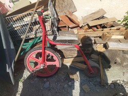 Régi fa Dán bicikli