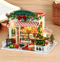 DIY - Csináld magad 3D miniatűr karácsonyi makett “ Sweet&Treets - Édességek és finomságok”