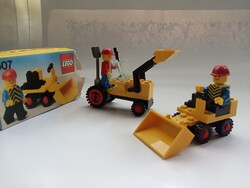 Lego Legoland 607 Útépítő munkások két munkagéppel
