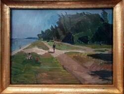 Id. Benedek Jenő : Séta a Balatonparton