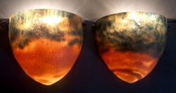 Art-Deco fali lámpa  by Le Verre Francais - Charles Schneider ?? ALKUDHATÓ