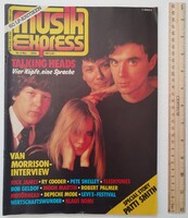 Musikexpress 1982/5 Talking Heads Motorhead Van Morrison Patti Smith Ry Cooder Klaus Nomi Depeche Mo