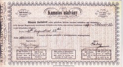 Magyarország Kamatos utalvány  500 forint REPLIKA 1848