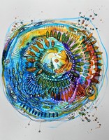 Mandala 24. A biztonság keresése (36x48cm)