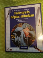 Foltvarrás népies stilusban