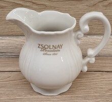 ZSOLNAY EXKLUZÍV FEHÉR BAROKK TEA TEJKIÖNTŐ