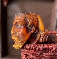 Antik figurális tajtékpipa eladó