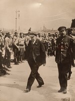 Régi nagyméretű fotó Lenin és Lunacsarszkij 24,5 x 18cm
