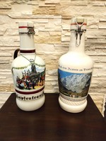 Bajor festett csatos sörös palackok