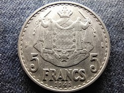 Monaco II. Lajos (1922-1949) 5 frank 1945