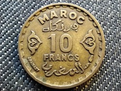 Marokkó V. Mohammed (1927-1961) 10 frank 1952