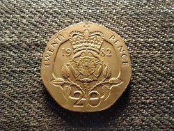 Anglia II. Erzsébet (1952-) 20 Penny 1982