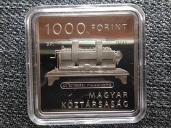 Jedlik Ányos 1861-ben leírja a dinamó elvét réz-nikkel 1000 Forint 2011 BP PP