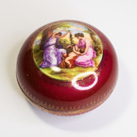 Zsolnay pajzspecsétes ékszertartó