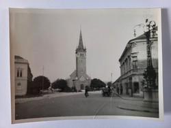 Régi eredeti fotó Székesfehérvár, Szekfű Gyula (Engels Frigyes) utca 11x8,5 cm