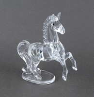 1U674 Edition Atlas Crystal Style collection "Zabolátlan ló" kristály szobor eredeti dobozában