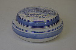 Holland Delft porcelán bonbonier A125