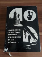 Hajdú-Bihar Műemlékei- Irodalmi emlékhelyei és népművészete, 1972
