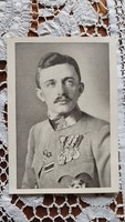 IV. KÁROLY KORONÁS MAGYAR APOSTOLI KIRÁLY HABSBURG 1916 KORABELI EREDETI FOTÓ LAP KÉP