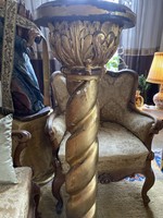 BAROKK NAGYMÉRETŰ ARANYOZOTT POSZTAMENS PATINÁS ÁLLAPOTBAN!!!