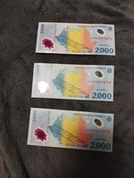 Sorszámfolyamatos román 2000lei