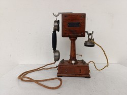 Antik telefon asztali készülék 1890 - 1910 as évek starožitný telefón 246 1512
