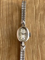 14kt-os fehérarany Omega női luxusóra 1969-ből