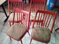 Gábriel Frigyes tervezte székek a 60-as évekből