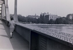 Régi fotónegatív Szeged - át a hídon  1960-as évek  B12/110/2