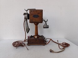 Antik telefon asztali készülék 1890 - 1910 as évek starožitný telefón 244 1508