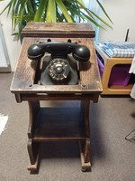 Antik telefonasztal