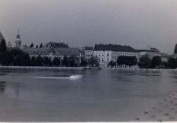 Régi fotónegatív Szeged látképe 1960-as évek  B12/4/8