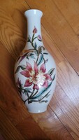 Zsolnay Orchidea mintás váza 27 cm